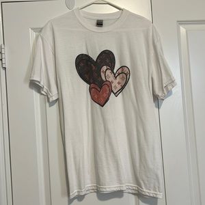 LV heart t-shirt